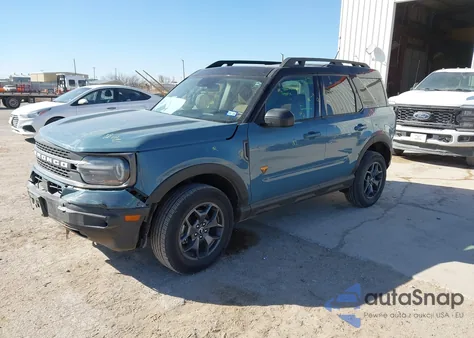 2021 Ford Bronco Sport Badlands from USA, damaged, VIN 3FMCR9D94MRA27705